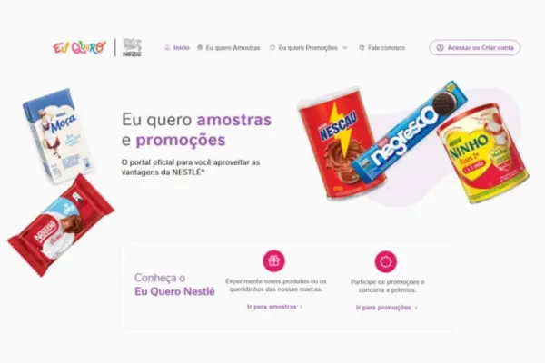 Imagem destacada de Eu Quero Nestlé​ | Como conseguir amostras grátis