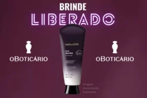 próximo brinde O Boticário