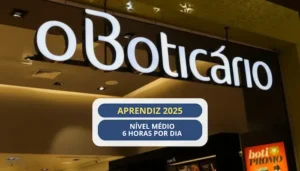 Jovem Aprendiz Grupo Boticário