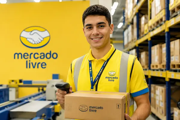 auxiliar logísitico mercado livre