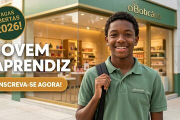 jovem aprendiz boticário