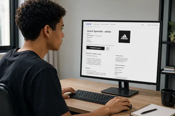 jovem aprendiz adidas