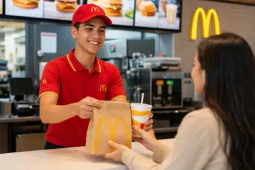 aprendiz atendente restaurante McDonald's São Paulo