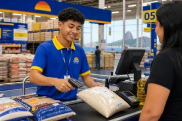 aprendiz operador de caixa Assaí rj