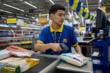 aprendiz operador de caixa Assaí Paraná
